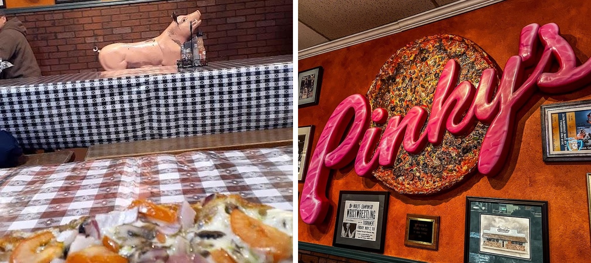 Pinky's Pizza Parlor Menu