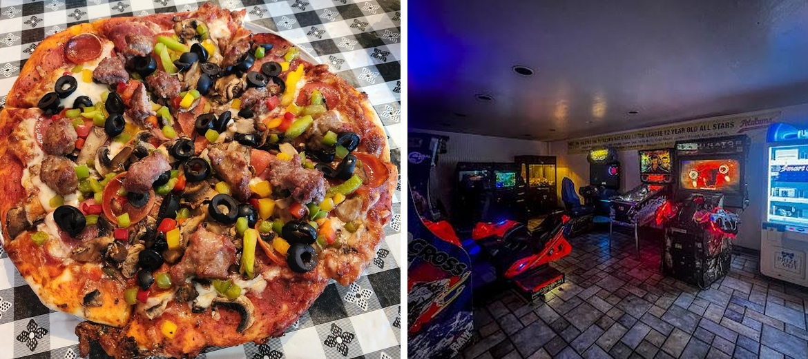 Pinky's Pizza Parlor Menu